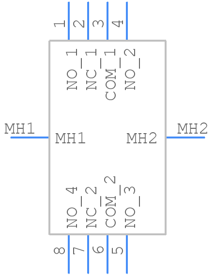 SK-23H11-G 9 S - C & K COMPONENTS - PCB symbol