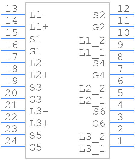 GMM3x60-015X2-SMD - LITTELFUSE - PCB symbol