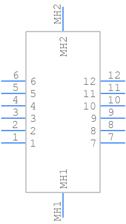 174973-2 - TE Connectivity - PCB symbol