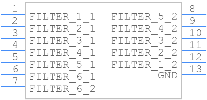 SNUF6401MNT1G - onsemi - PCB symbol