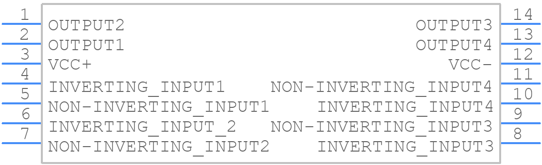TS339CDT - STMicroelectronics - PCB symbol