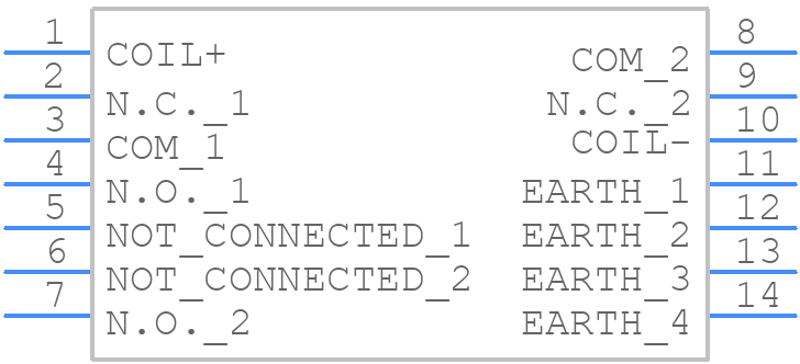 ARA200A12 - Panasonic - PCB symbol