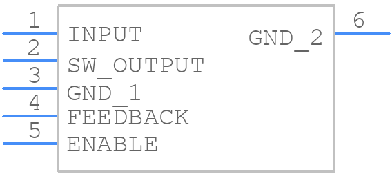 TS2596CM533 RNG - Taiwan Semiconductor - PCB symbol