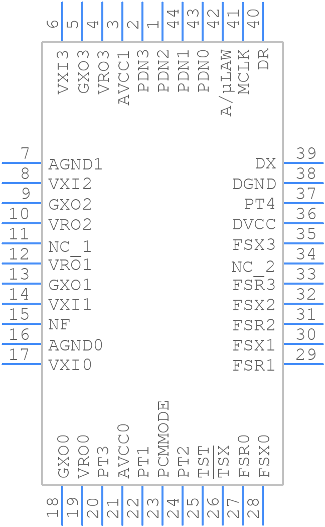 TP3094V/NOPB - Texas Instruments - PCB symbol