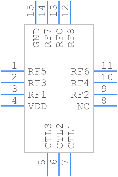 QM12038SR - Qorvo - PCB symbol