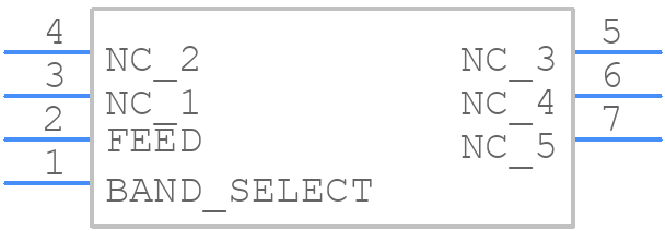 SR42I010-L - Antenova - PCB symbol