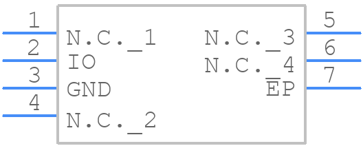 DS28E80Q+U - Analog Devices - PCB symbol