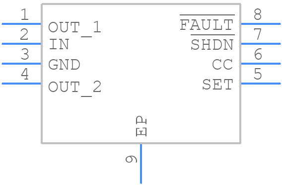 LP3982ILDX-3.3/NOPB - Texas Instruments - PCB symbol