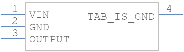 LT1129IST-3.3#TRPBF - Analog Devices - PCB symbol