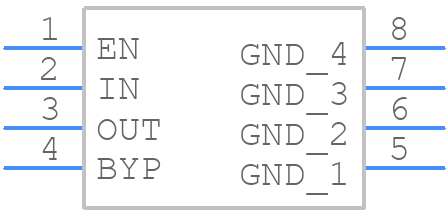 MIC5219-5.0YMM - Microchip - PCB symbol