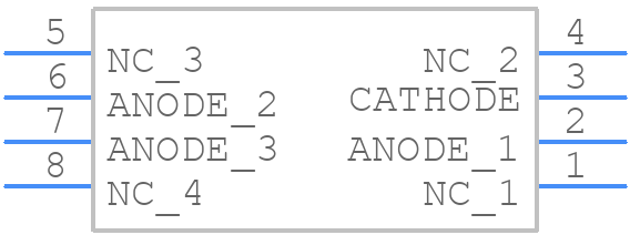 HFBR-1414TZ - Avago Technologies - PCB symbol