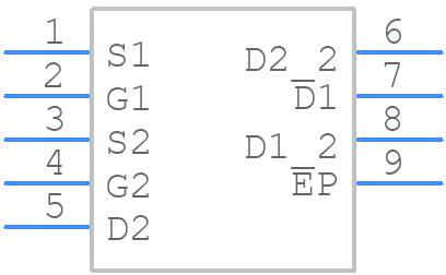 HP8MA2TB1 - ROHM Semiconductor - PCB symbol