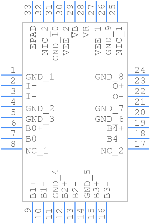 HMC856LC5TR - Analog Devices - PCB symbol