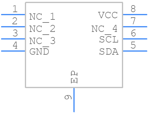 ATSHA204A-MAHCZ-S - Microchip - PCB symbol