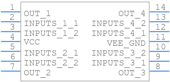 LM2902EDR2G - onsemi - PCB symbol