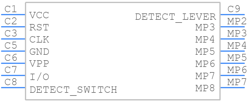 503960-0695 - Molex - PCB symbol