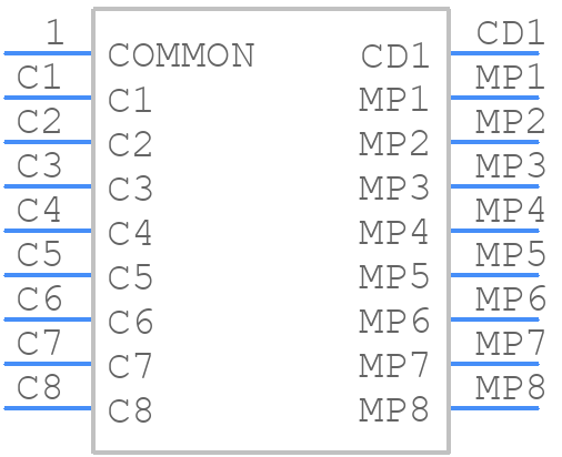 SCGD1B0209 - ALPS Electric - PCB symbol