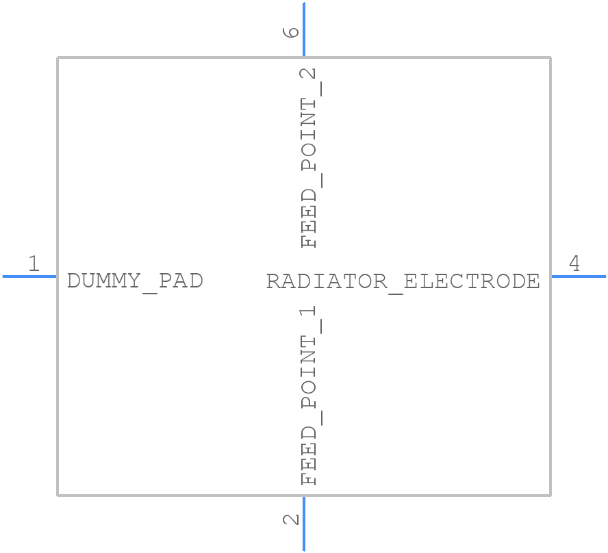 ANT165550ST-1003A1 - TDK - PCB symbol