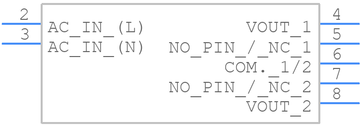TML 40215 - Traco Power - PCB symbol