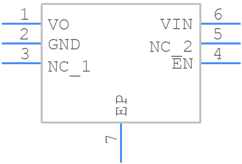 ISL9008AIRUNZ-T - Renesas Electronics - PCB symbol