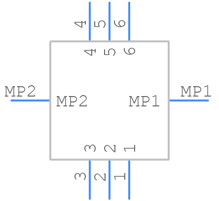 #A1313AN-0004GGH=P3 - Murata Electronics - PCB symbol