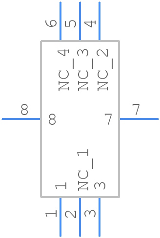 P8208NL - Yageo Group - PCB symbol