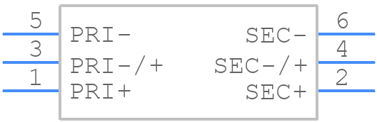 PE-65778NL - Yageo Group - PCB symbol