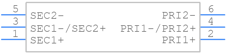 PE-65771NL - Yageo Group - PCB symbol