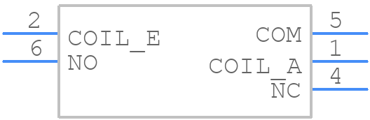 V23040-A0001-B201 - TE Connectivity - PCB symbol