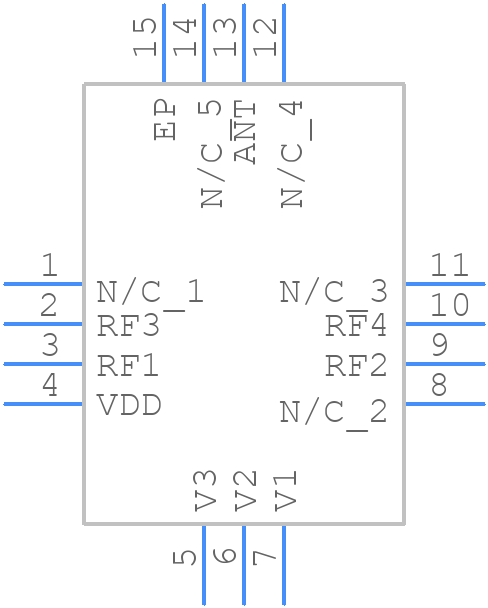 SKY13414-485LF - Skyworks - PCB symbol