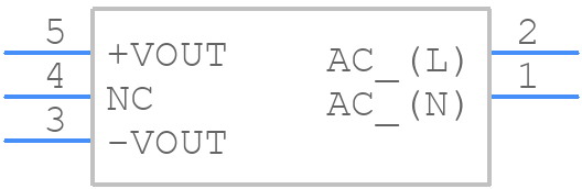 TMP 10112 - Traco Power - PCB symbol