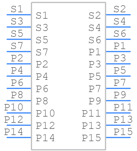 0877011001 - Molex - PCB symbol