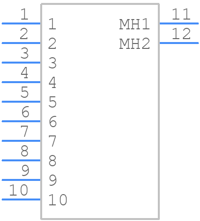 1746092-1 - TE Connectivity - PCB symbol