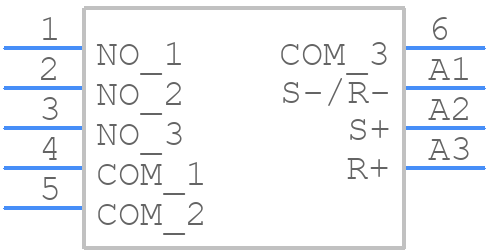 EW60-1A3-CL12D04,00000 - TE Connectivity - PCB symbol