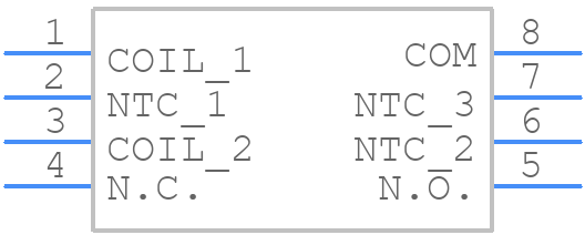 2911-12-321 - Coto Technology - PCB symbol