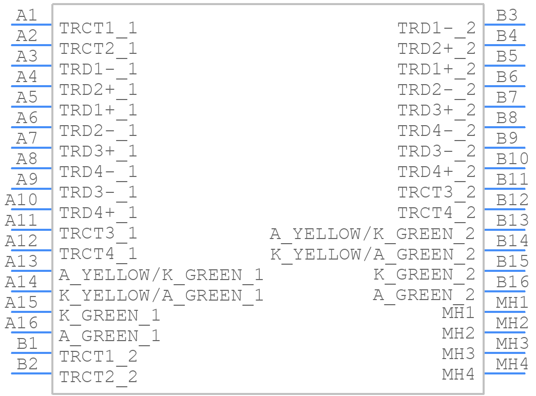 JTL-U1001NL - Yageo Group - PCB symbol