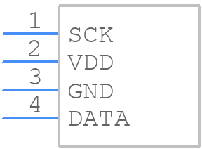 SHT71 - Sensirion - PCB symbol
