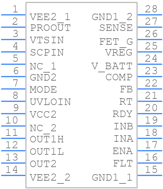 BM60054AFV-CE2 - ROHM Semiconductor - PCB symbol