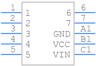 ASJ-199-GT-OF-HT - Adam Tech - PCB symbol