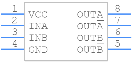 5962-8754601PA - Texas Instruments - PCB symbol