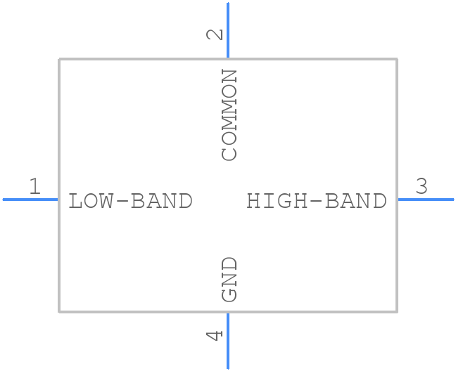 DPX165850DT-8017A1 - TDK - PCB symbol