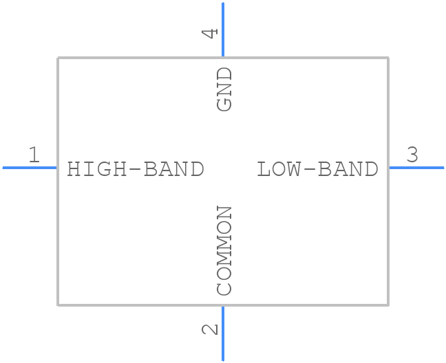 DPX165850DT-8117A1 - TDK - PCB symbol