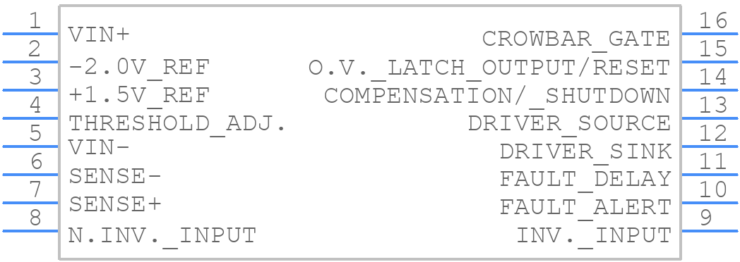 UC3834DWG4 - Texas Instruments - PCB symbol