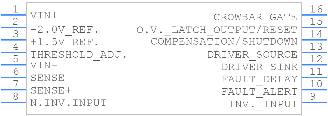 UC3834NG4 - Texas Instruments - PCB symbol