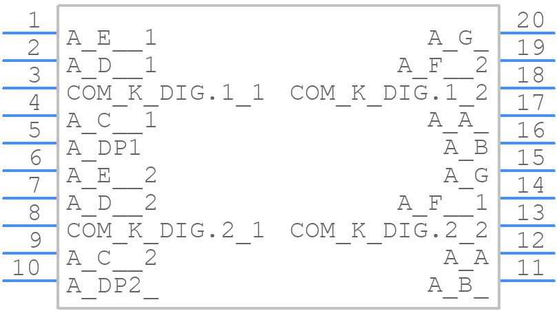 KCDC03-123 - Kingbright - PCB symbol