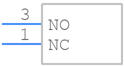 TMS6T5B2M2RE - TE Connectivity - PCB symbol
