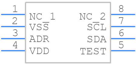 AS5510-DSOT - ams OSRAM - PCB symbol