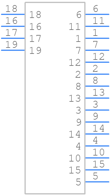 200-015-263R001 - NorComp - PCB symbol