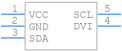 BH1721FVC-TR - ROHM Semiconductor - PCB symbol