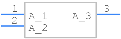 ESDCAN02-2BWY - STMicroelectronics - PCB symbol